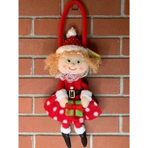 New Cracker Barrel Mrs. Claus Doll Handbag